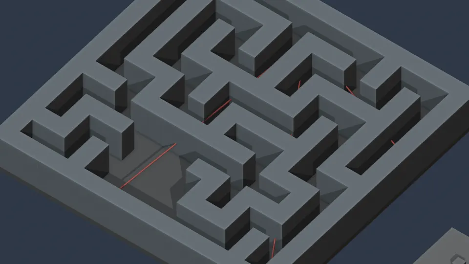 Original Blender factory illustration: visibility occlusion